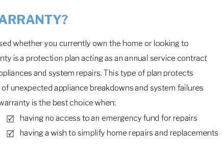 warranty of america